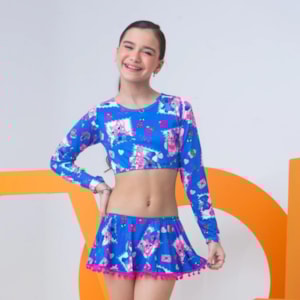 Biquíni Infantil Stitch Pompom