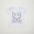 Blusa infantil cachorro colorido