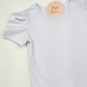 Blusa infantil princesa branca