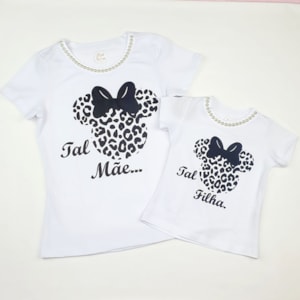 Blusa tal filha Minnie