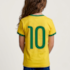 Camiseta Infantil Brasil Algodão