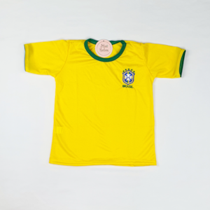 Camiseta Infantil Brasil Dry Fit