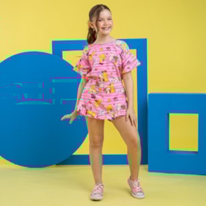 Conjunto Infantil Bobbie Goods Rosa