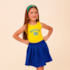 Conjunto Infantil Brasil Regata BRA