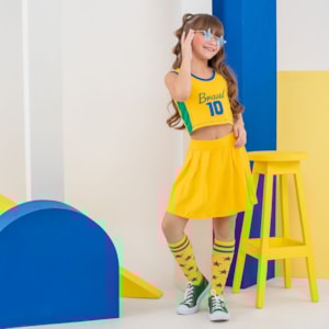 Conjunto infantil copa Brasil