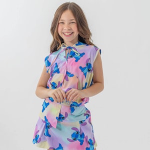 Conjunto infantil Stitch Tie Dye