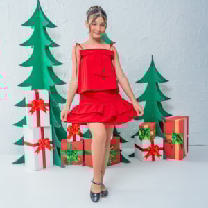 Conjunto Infantil Vermelho