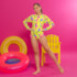 Maiô infantil Neon Sorvetes