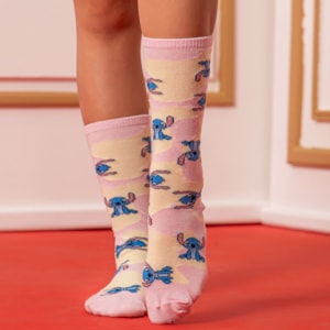 Meia infantil Stitch Meia infantil Stitch
