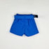 Short saia infantil com cinto azul