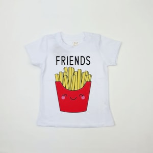 T-shirt infantil FRIENDS irmãos