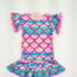 Vestido infantil sereia