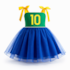 Vestido Infantil Tule Brasil