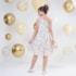 Vestido infantil Um Ombro Florido