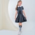 Vestido infantil Wandinha