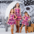 Vestido Infantil Xadrez Babados